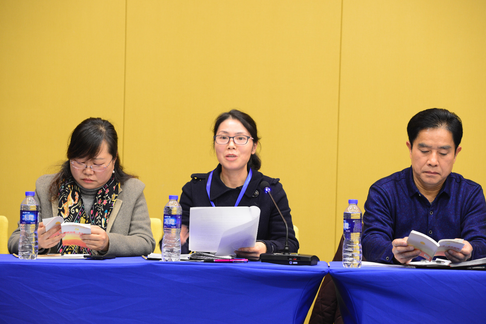 祁连素交流发言