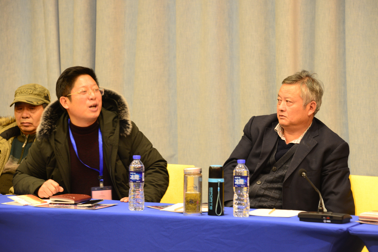 驻村干部蒋国才交流发言