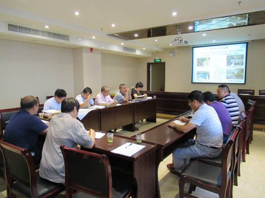 2017-9-8图为项目验收报告现场