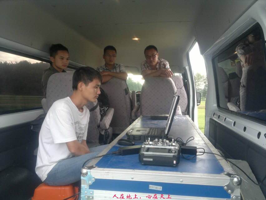 金沙农经权项目外业航测进行中2 金沙农经权项目外业航测进行中2