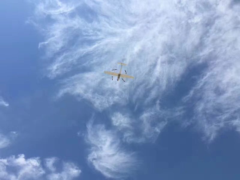 金沙农经权项目外业航测进行中