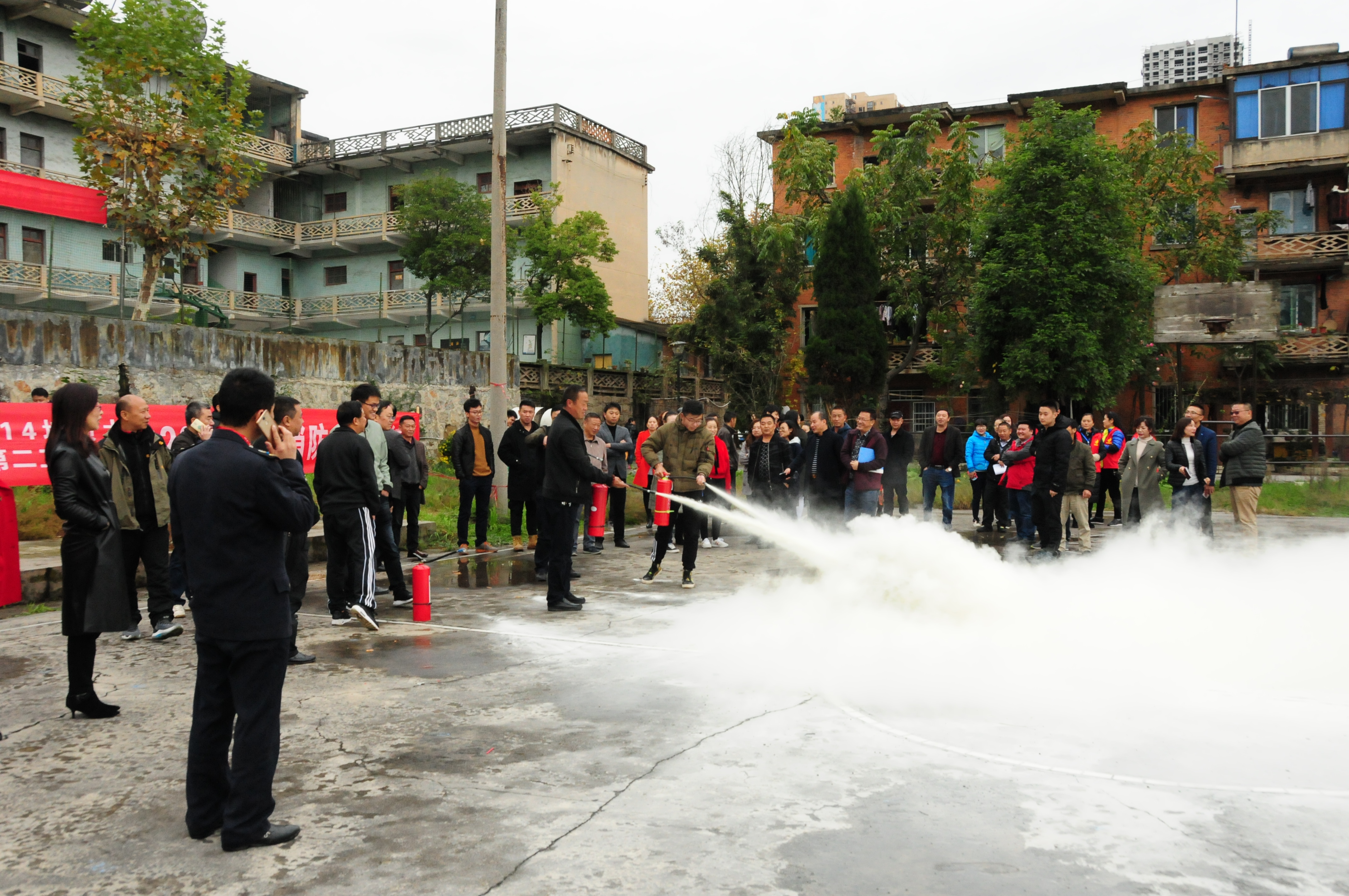 2018-11-07-114队消防安全培训