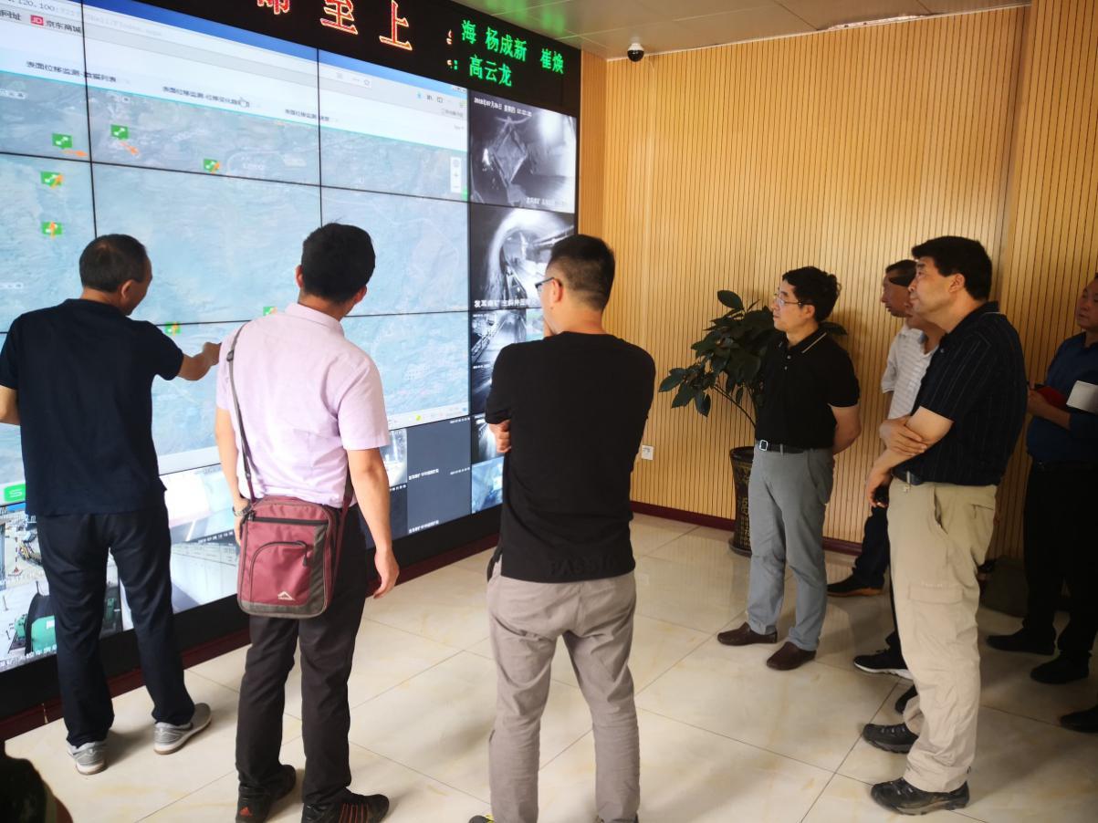 自然资源部调研组听取项目组模型建立情况